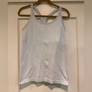 Lululemon light blue Ribbed Tank Top